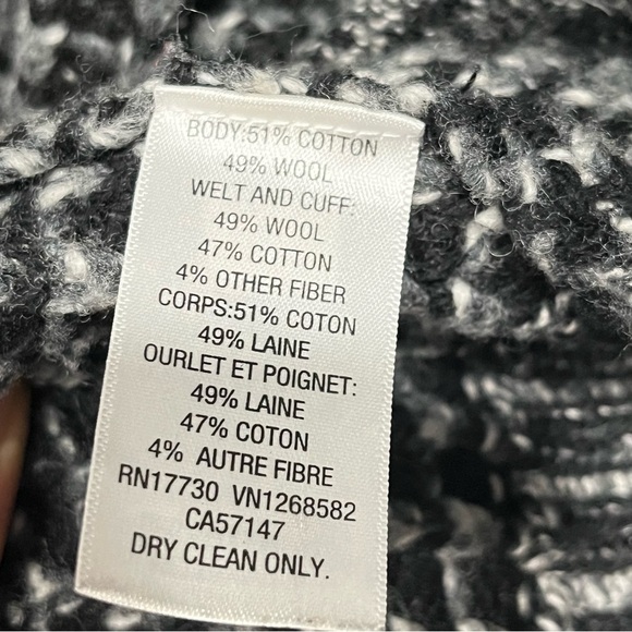 Rag Bone Neiman Marcus Target Sweater Mens Small Cardigan Wool Blend Gray Sz S - Picture 5 of 6